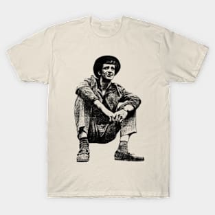 Jean-Paul Belmondo † Retro Fan Art T-Shirt